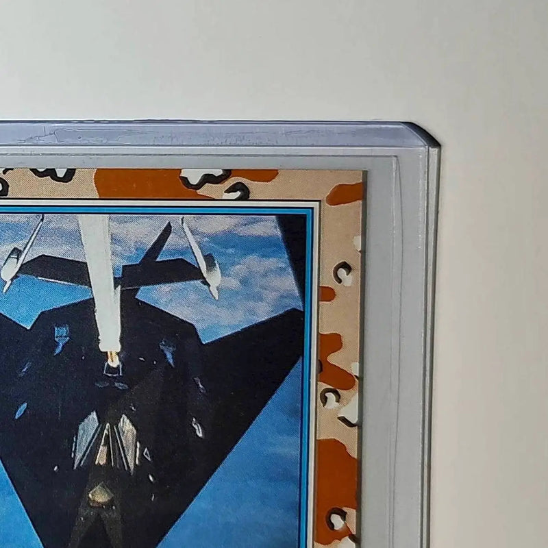 F-117A Stealth Fighter 1991 Topps Desert Storm #119 Card - Non-Sports Card Single