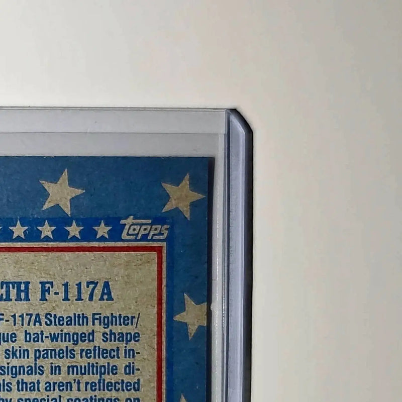 F-117A Stealth Fighter 1991 Topps Desert Storm #119 Card - Non-Sports Card Single