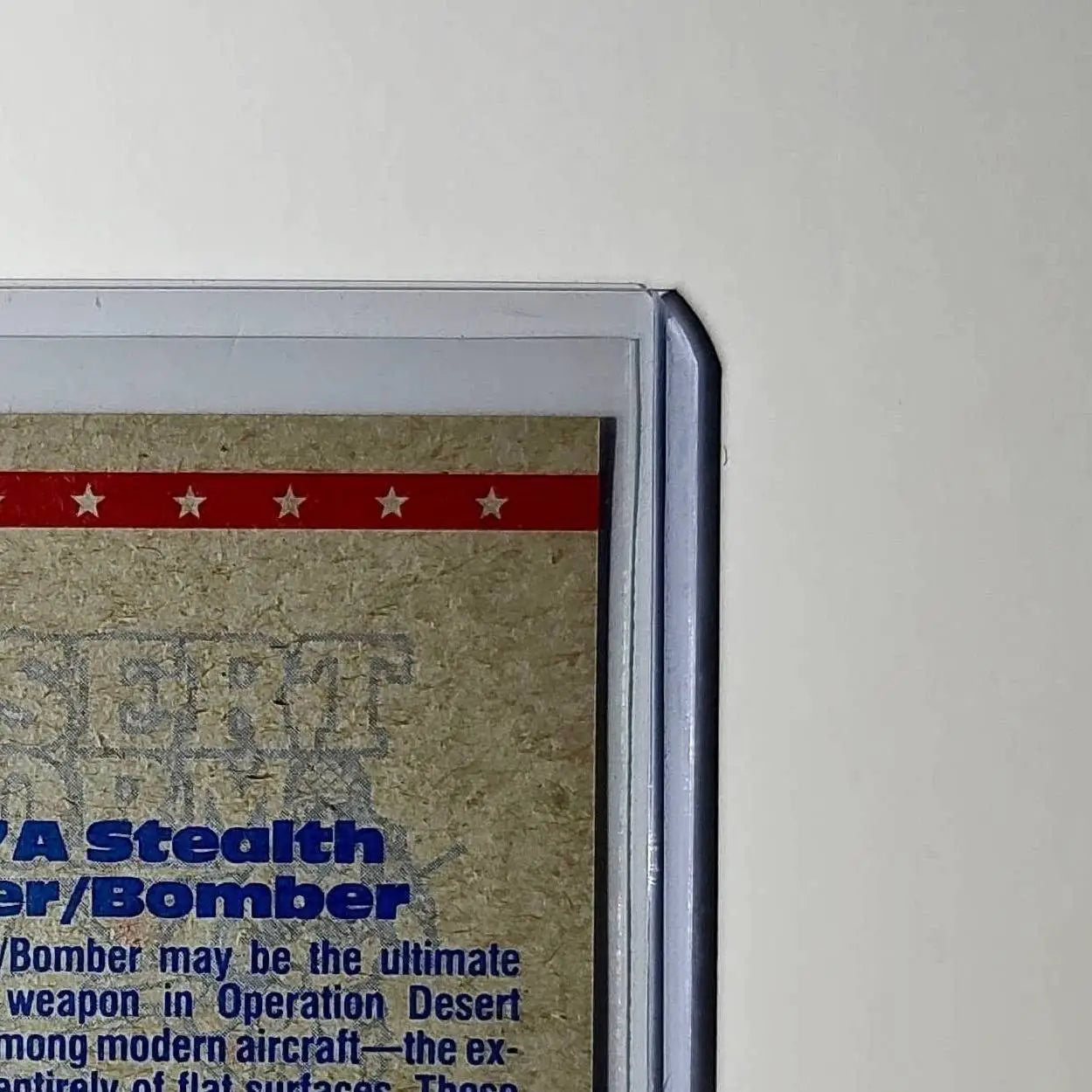 F-117A Stealth Fighter 1991 Topps Desert Storm #21 Card - Other