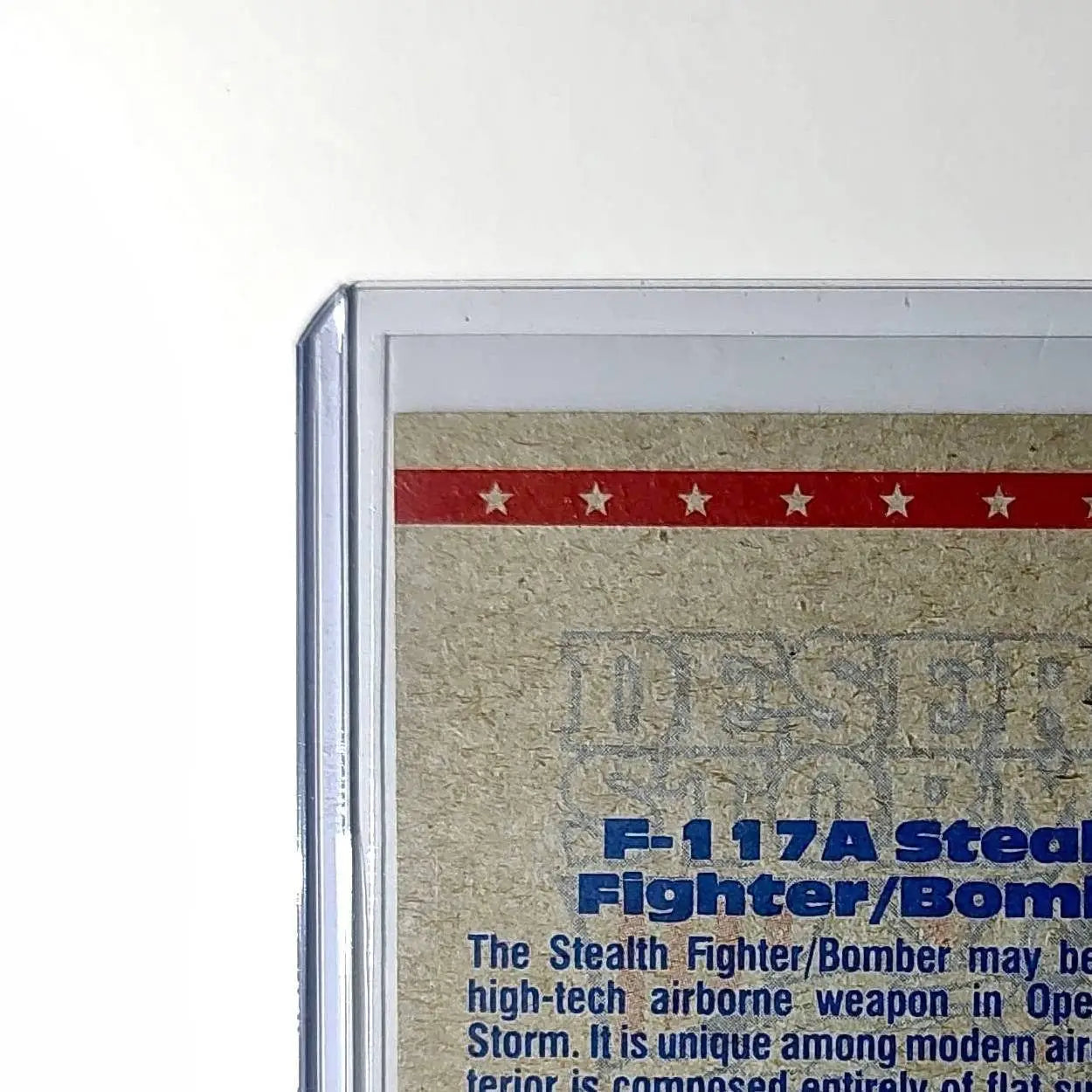 F-117A Stealth Fighter 1991 Topps Desert Storm #21 Card - Other