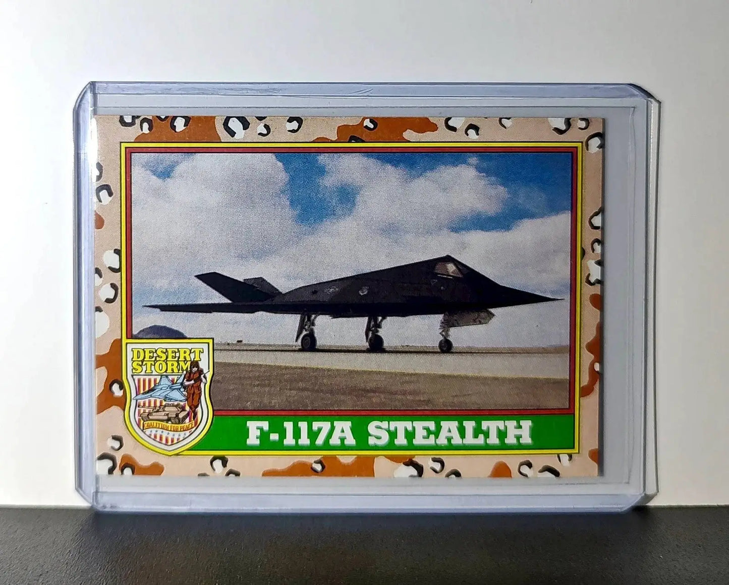 F-117A Stealth Fighter 1991 Topps Desert Storm #21 Card - Other