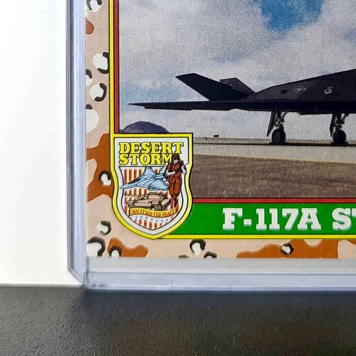 F-117A Stealth Fighter 1991 Topps Desert Storm #21 Card - Other