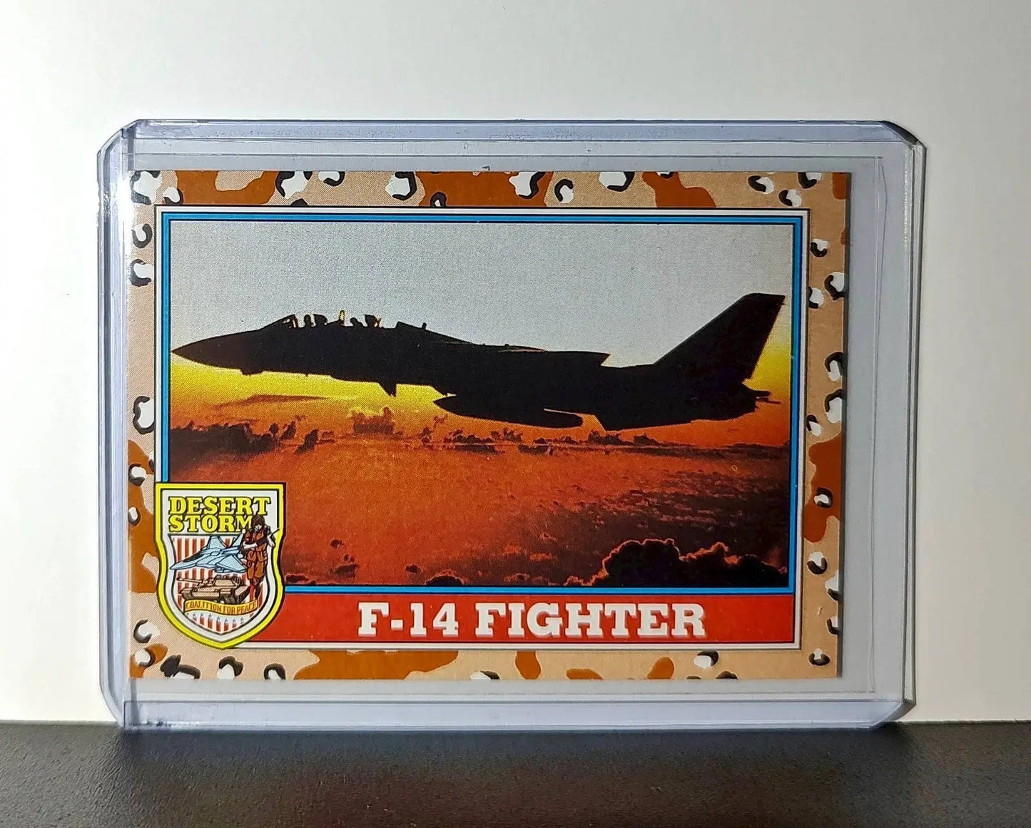 F-14 Fighter 1991 Topps Desert Storm #110 Card - Other