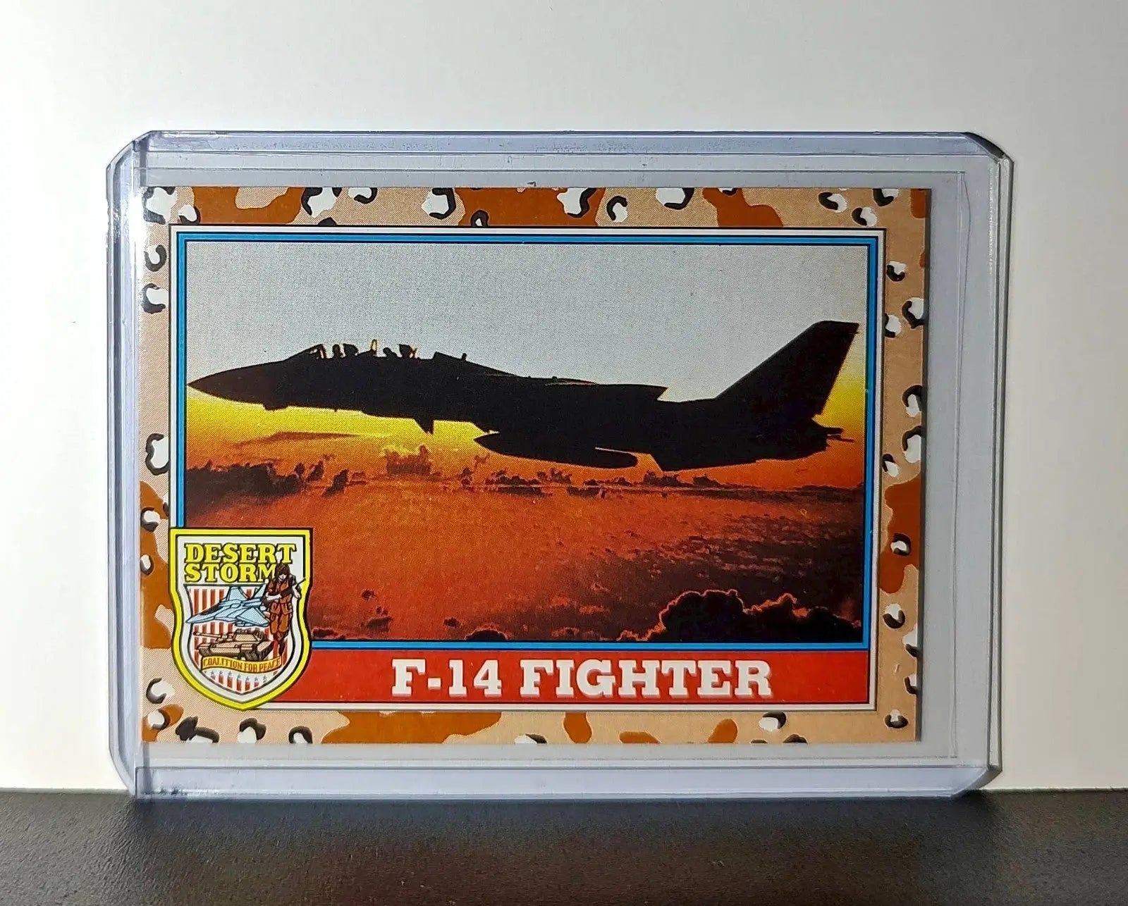 F-14 Fighter 1991 Topps Desert Storm #110 Card - Other