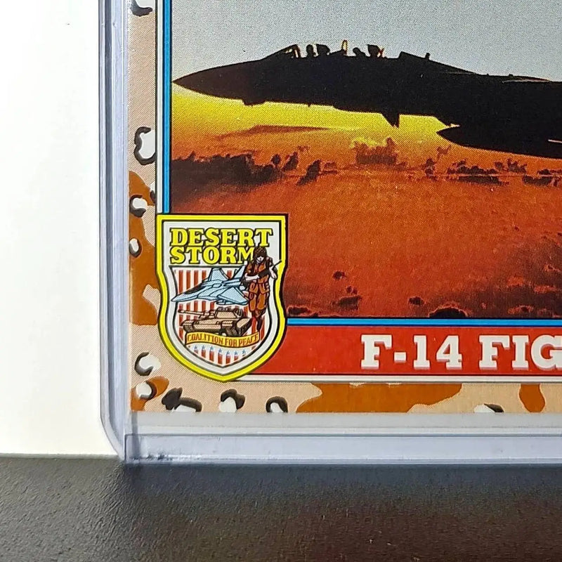 F-14 Fighter 1991 Topps Desert Storm #110 Card - Other