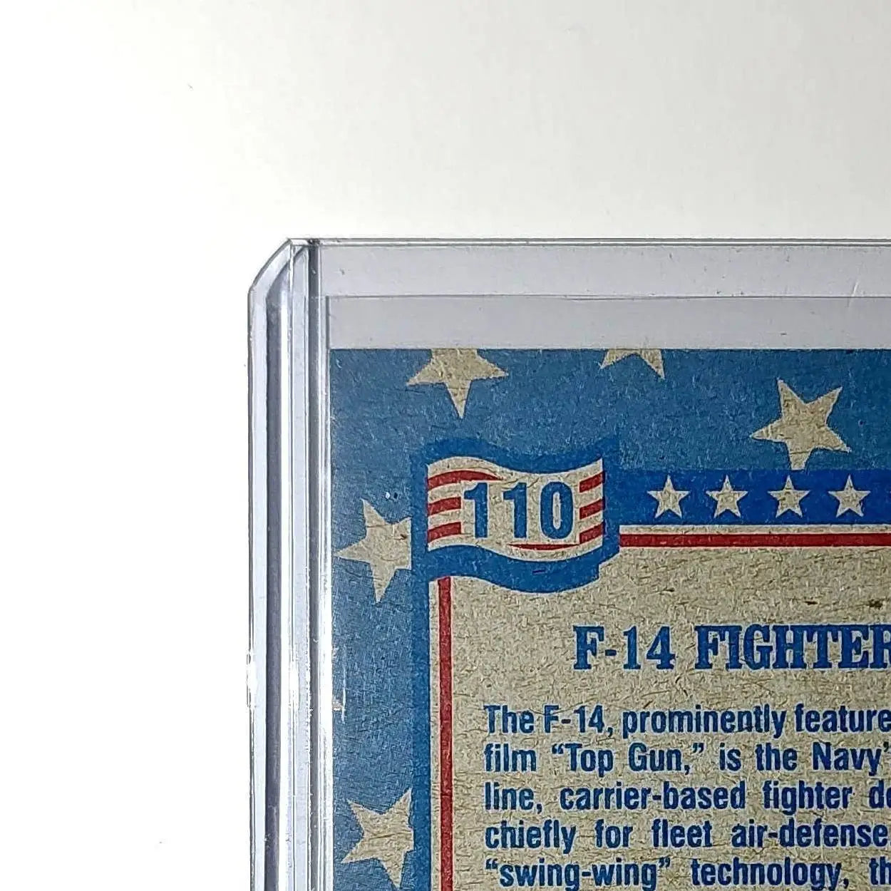 F-14 Fighter 1991 Topps Desert Storm #110 Card - Other