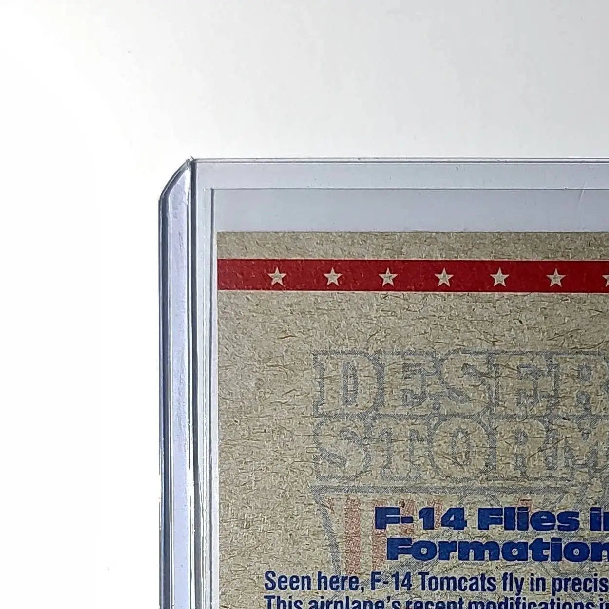 F-14 Flies in Formation 1991 Topps Desert Storm #22 Card - Other