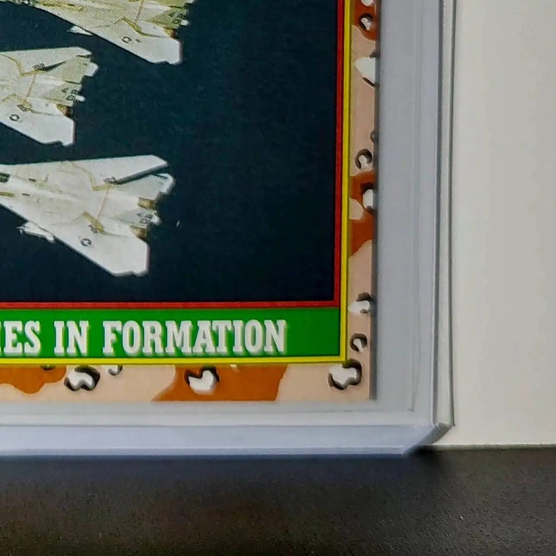 F-14 Flies in Formation 1991 Topps Desert Storm #22 Card - Other