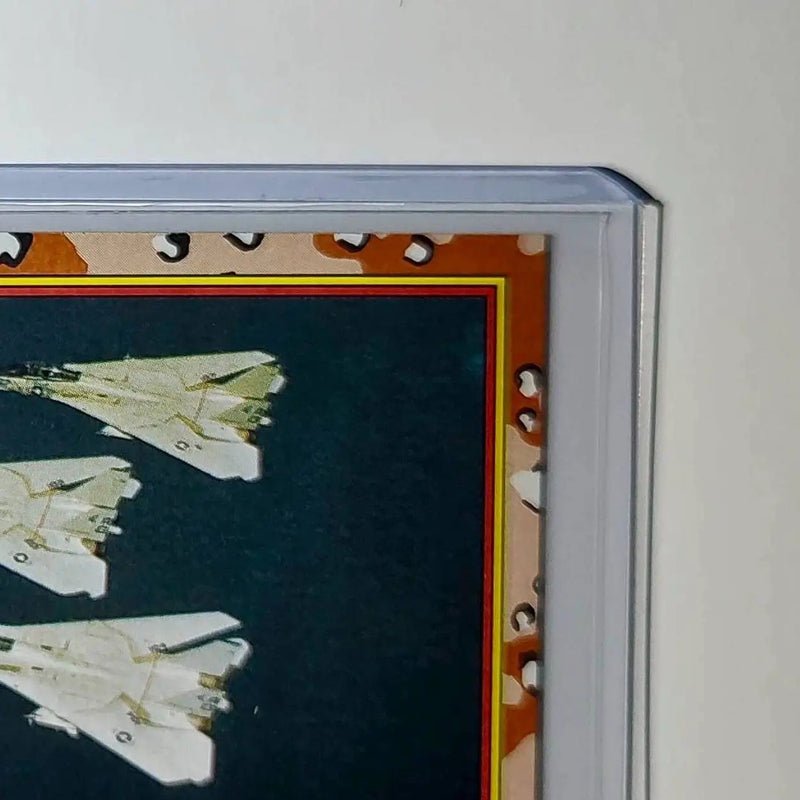 F-14 Flies in Formation 1991 Topps Desert Storm #22 Card - Other