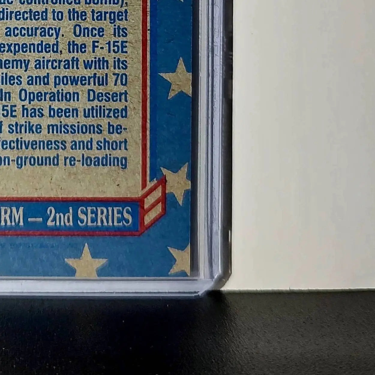 F-15 Dual-Role Eagle 1991 Topps Desert Storm #117 Card - Other