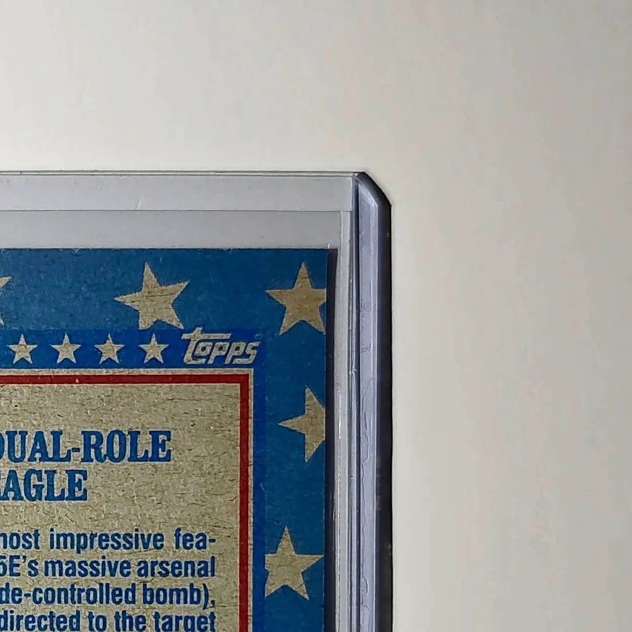 F-15 Dual-Role Eagle 1991 Topps Desert Storm #117 Card - Other