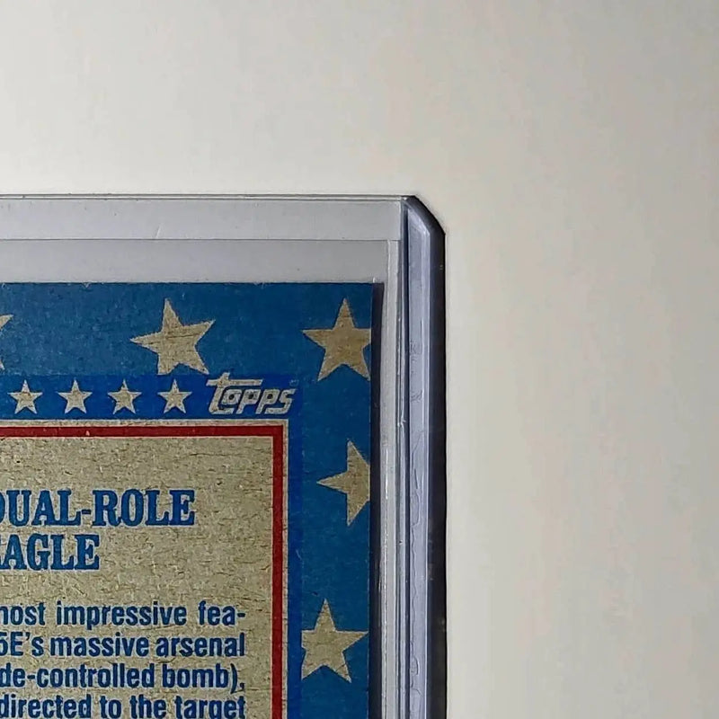 F-15 Dual-Role Eagle 1991 Topps Desert Storm #117 Card - Other