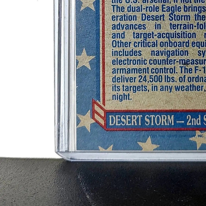 F-15 Eagle 1991 Topps Desert Storm #109 Card - Other