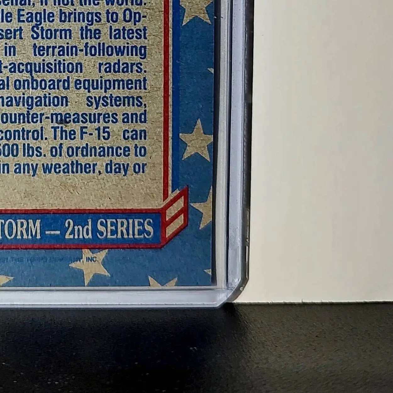 F-15 Eagle 1991 Topps Desert Storm #109 Card - Other