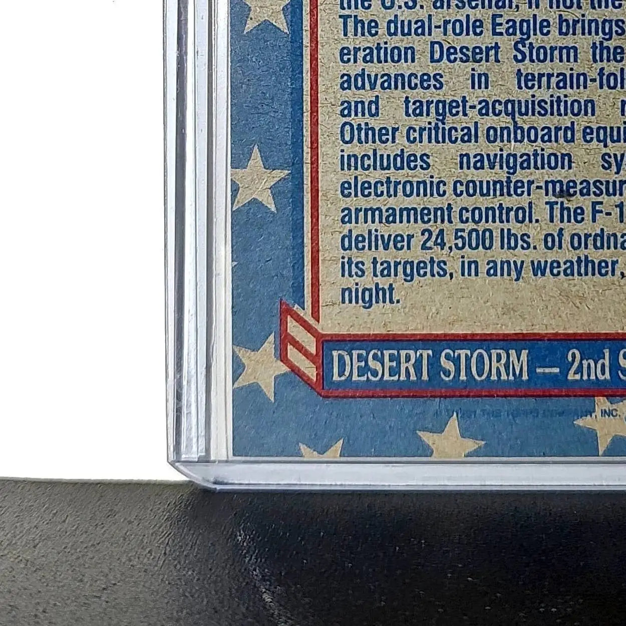 F-15 Eagle 1991 Topps Desert Storm #109 Card - Other