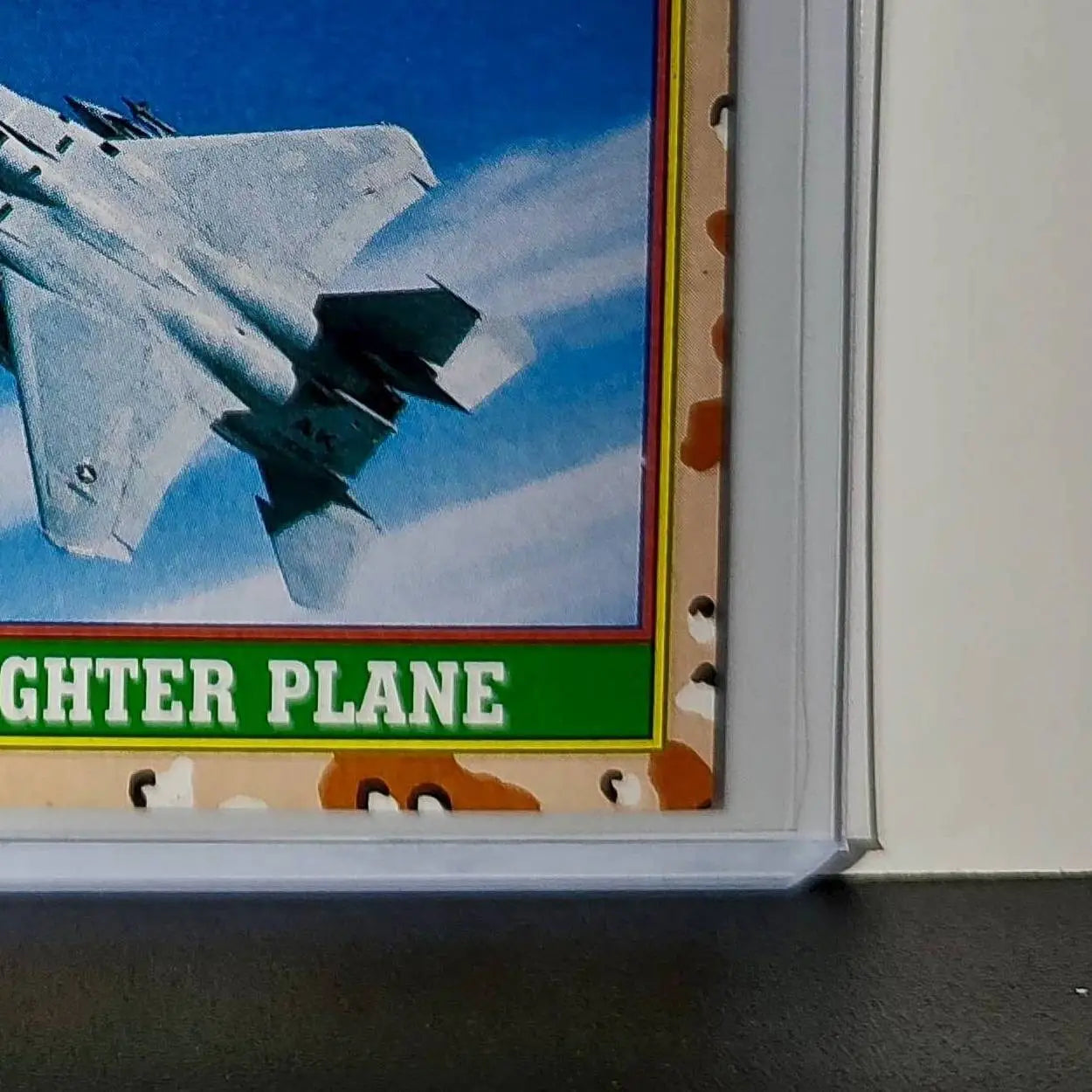 F-15 Fighter Plane 1991 Topps Desert Storm #37 Card