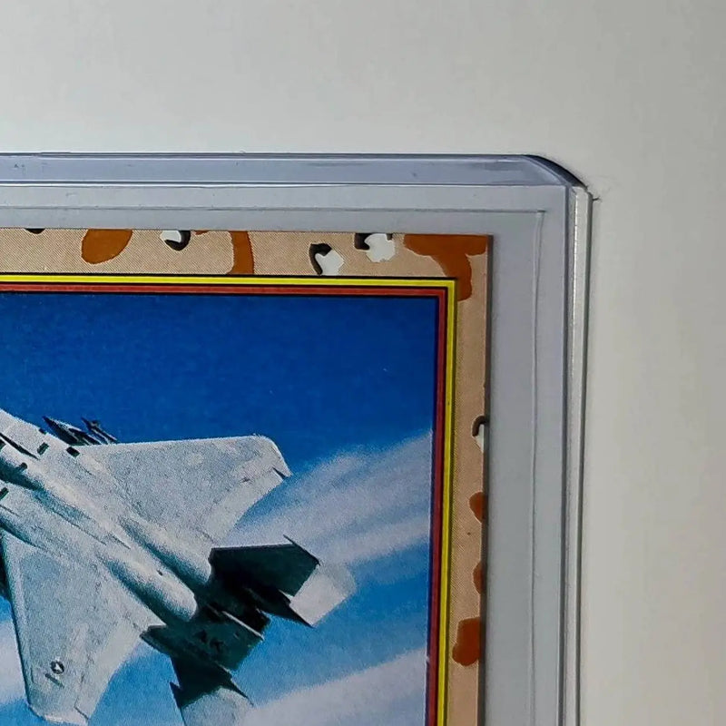 F-15 Fighter Plane 1991 Topps Desert Storm #37 Card
