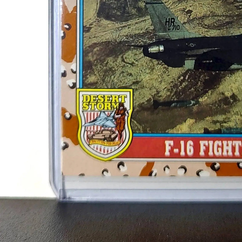 F-16 Fighter/Bomber 1991 Topps Desert Storm #108 Card - Non-Sports Card Single