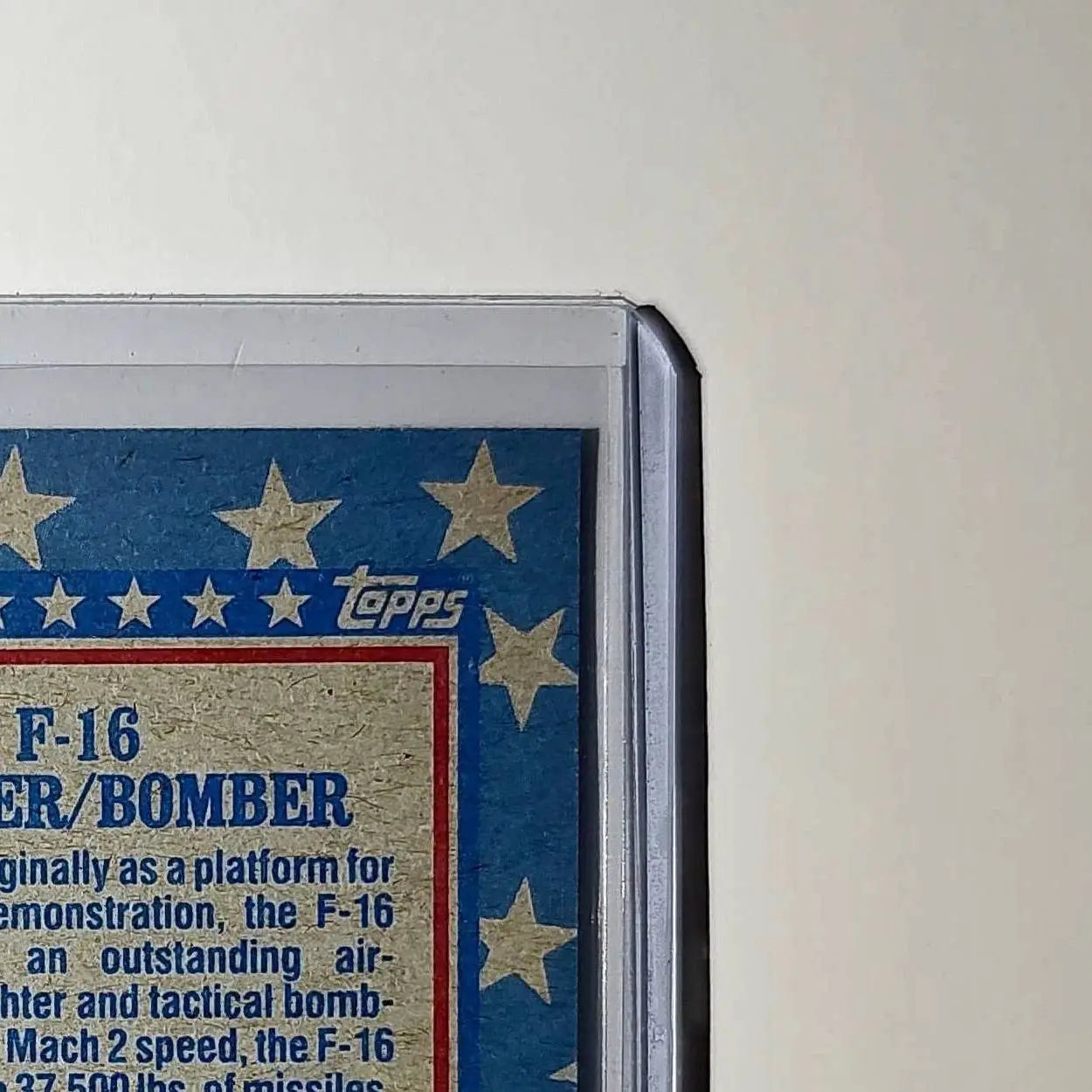 F-16 Fighter/Bomber 1991 Topps Desert Storm #108 Card - Non-Sports Card Single