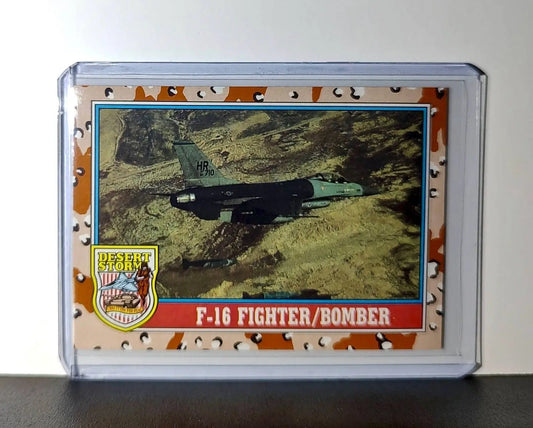 F-16 Fighter/Bomber 1991 Topps Desert Storm #108 Card - Non-Sports Card Single