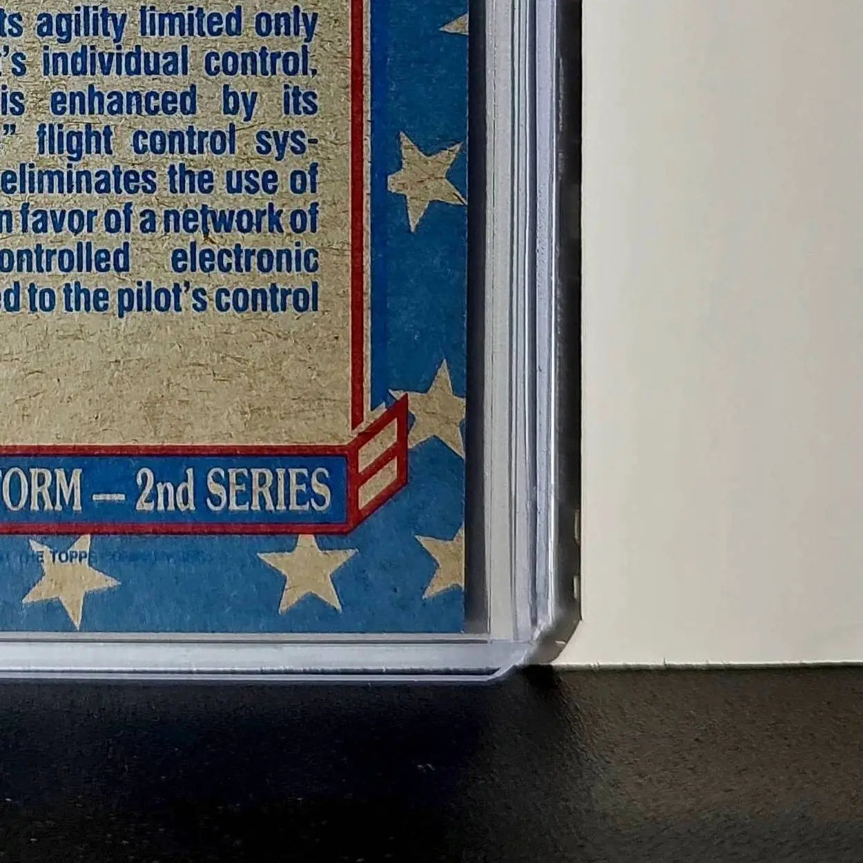 F-16 Fighting Falcon 1991 Topps Desert Storm #115 Card - Non-Sports Card Single