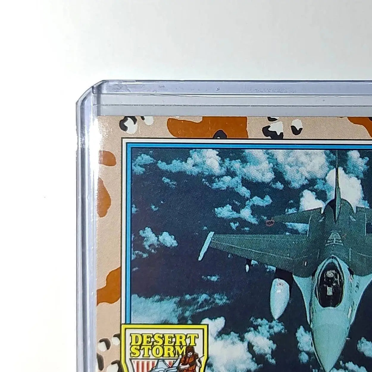 F-16 Fighting Falcon 1991 Topps Desert Storm #115 Card - Non-Sports Card Single