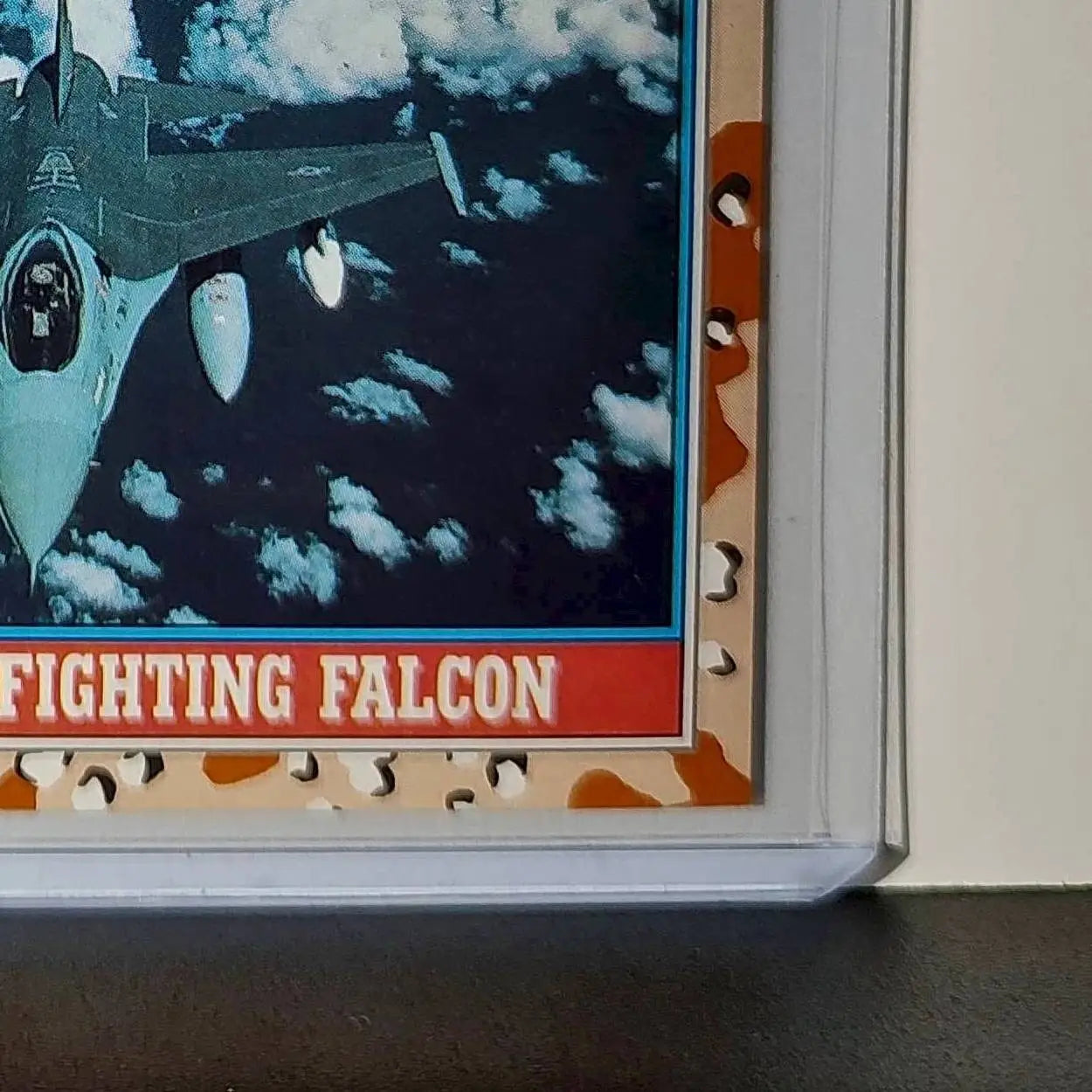 F-16 Fighting Falcon 1991 Topps Desert Storm #115 Card - Non-Sports Card Single