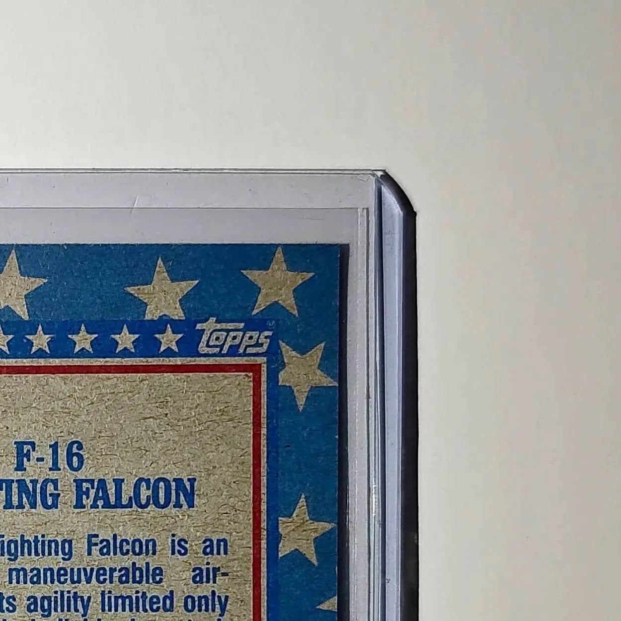 F-16 Fighting Falcon 1991 Topps Desert Storm #115 Card - Non-Sports Card Single