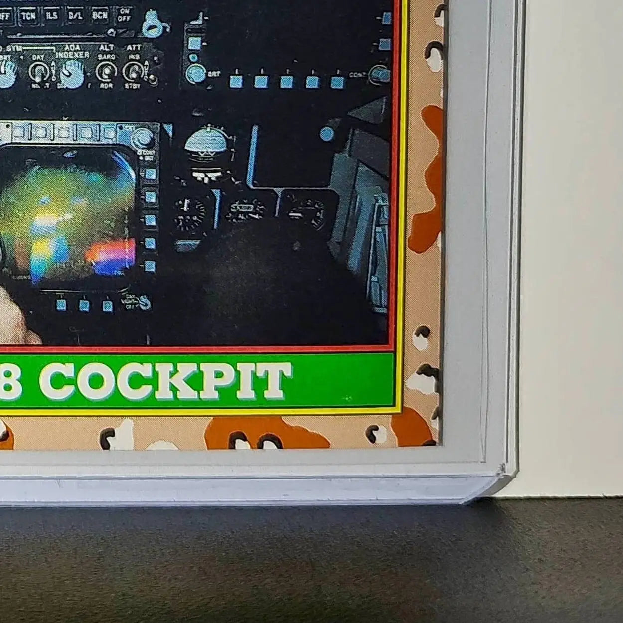 F/A-18 Cockpit 1991 Topps Desert Storm #64 Card
