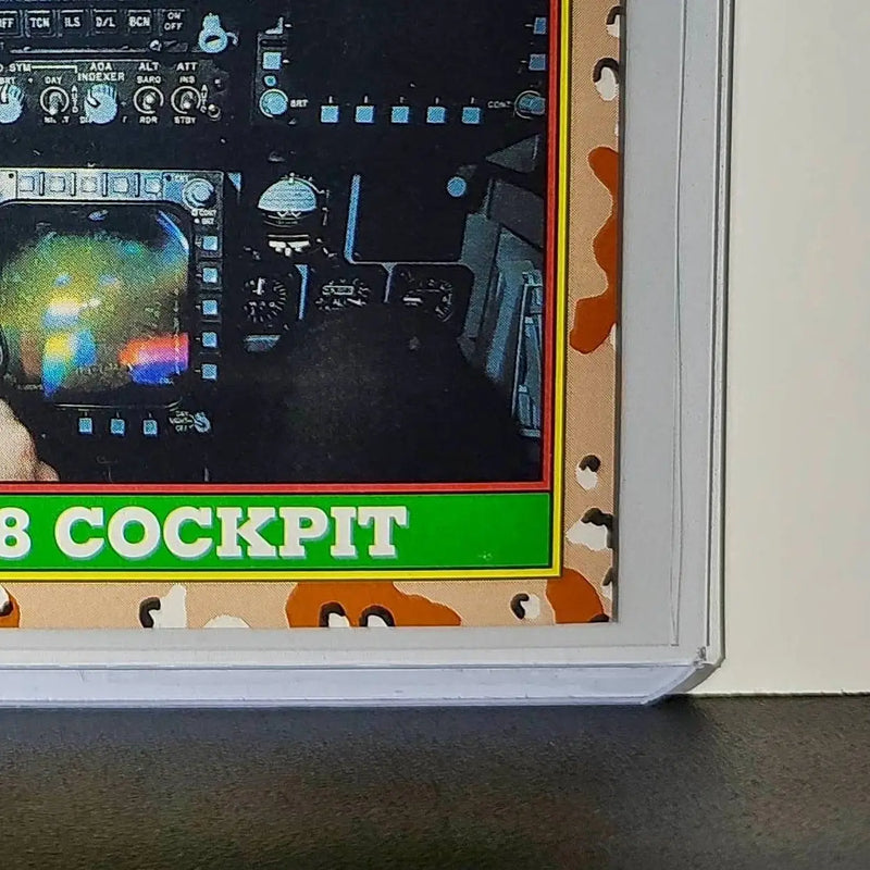 F/A-18 Cockpit 1991 Topps Desert Storm #64 Card