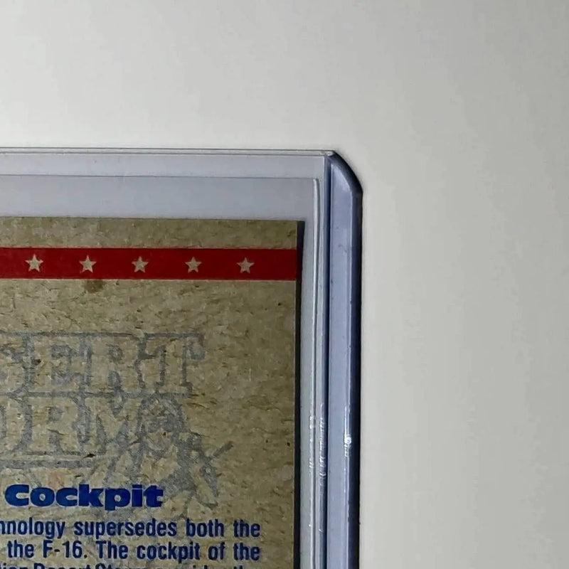 F/A-18 Cockpit 1991 Topps Desert Storm #64 Card