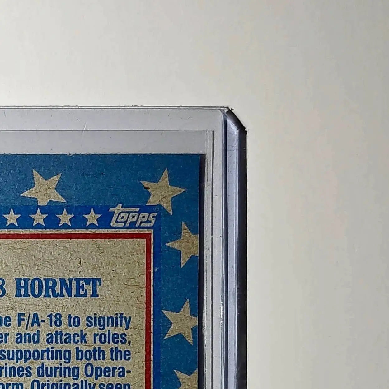 F/A-18 Hornet 1991 Topps Desert Storm #116 Card