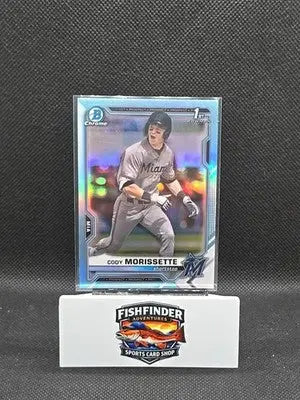 2021 Bowman Draft - Chrome Cody Morissette #BDC-88 Sky Blue Refractor (RC) - Baseball Card Single