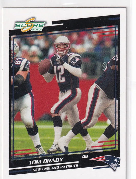 2004 DONRUSS #183 TOM BRADY- NEW ENGLAND PATRIOTS