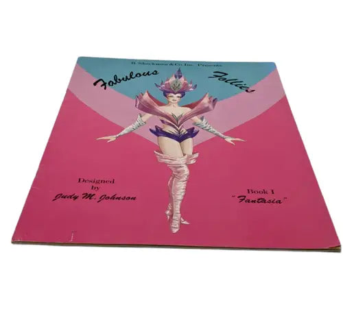 Vintage Fabulous Follies costume design book from Johnson Book in good condition