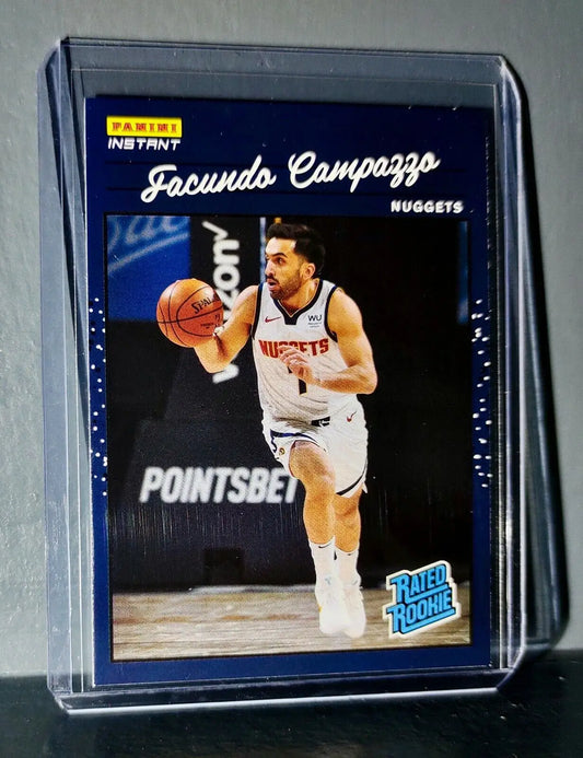 Facundo Campazzo 2020-2021 Panini NBA Instant 45 Rated Rookie Retro Card 1/3558 - Basketball Card Single