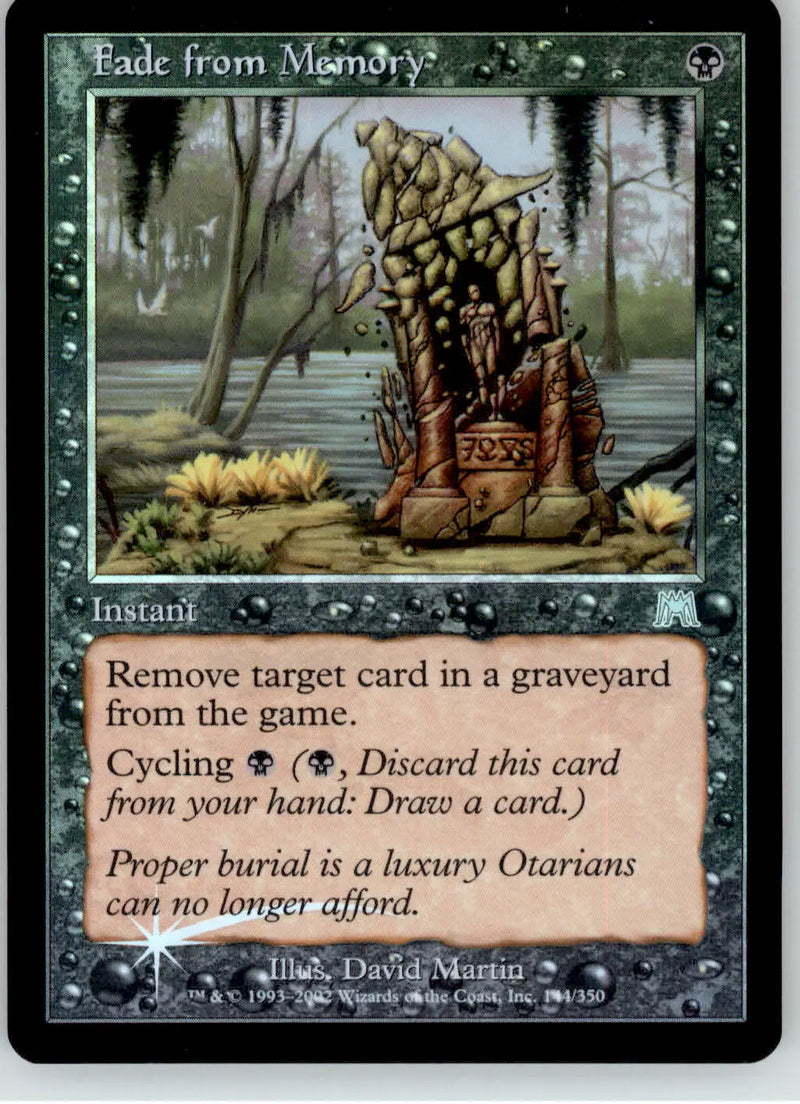 Fade from Memory - Onslaught - 144 - Foil MP Magic: The Gathering