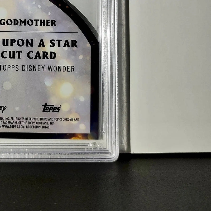 Fairy Godmother 2025 Topps Chrome Disney #W-20 Wish Upon A Star Die Cut PSA 9 - Non-Sports Card Single