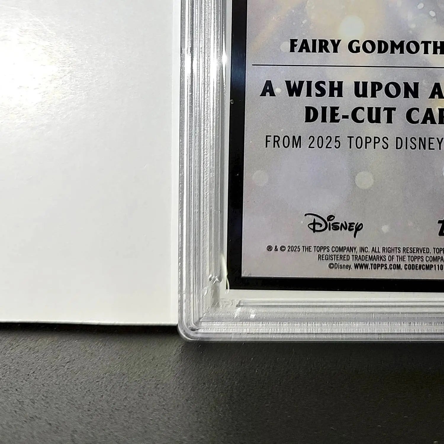 Fairy Godmother 2025 Topps Chrome Disney #W-20 Wish Upon A Star Die Cut PSA 9 - Non-Sports Card Single