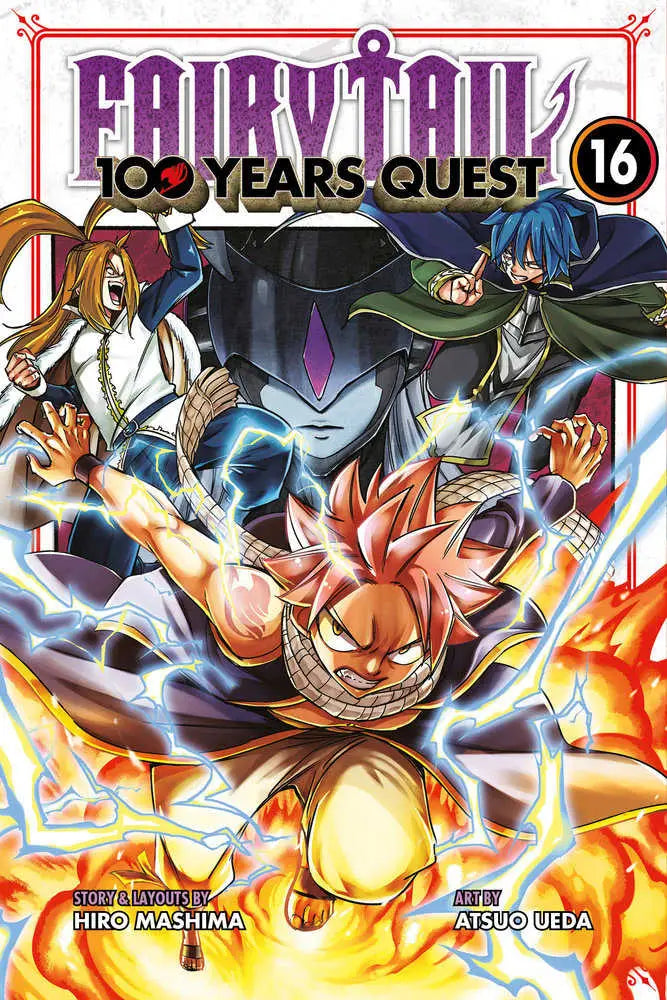 Fairy Tail manga volume Fairy Tail 100 Years Quest 16 featuring Dragon God Ignia by Hiro Mashima