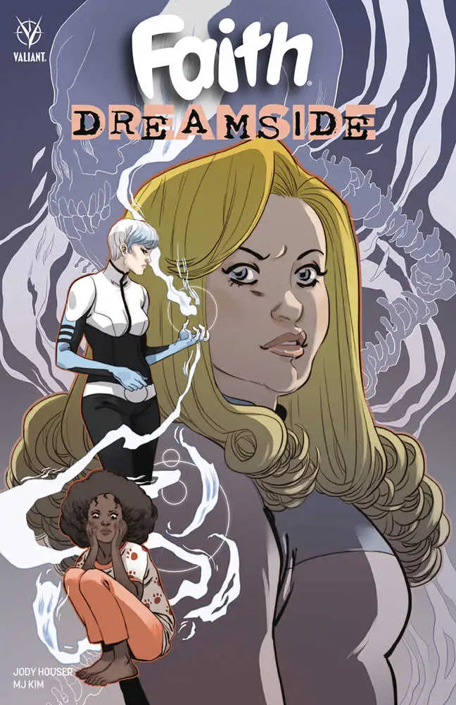 Comic book cover of Faith Dreamside TP from Valiant Universe’s Faith’s Winter Wonderland feature