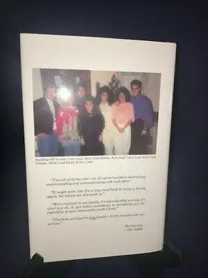 Families Are Forever Auto Hardcover Autographed Book with family photo by Tim Curt Goad