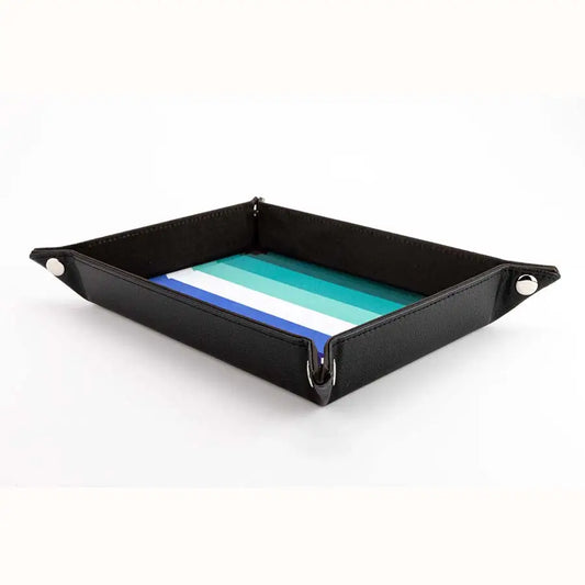 Fanroll Pride Fold Up Velvet Dice Tray - Gay Men Flag - General Merchandise