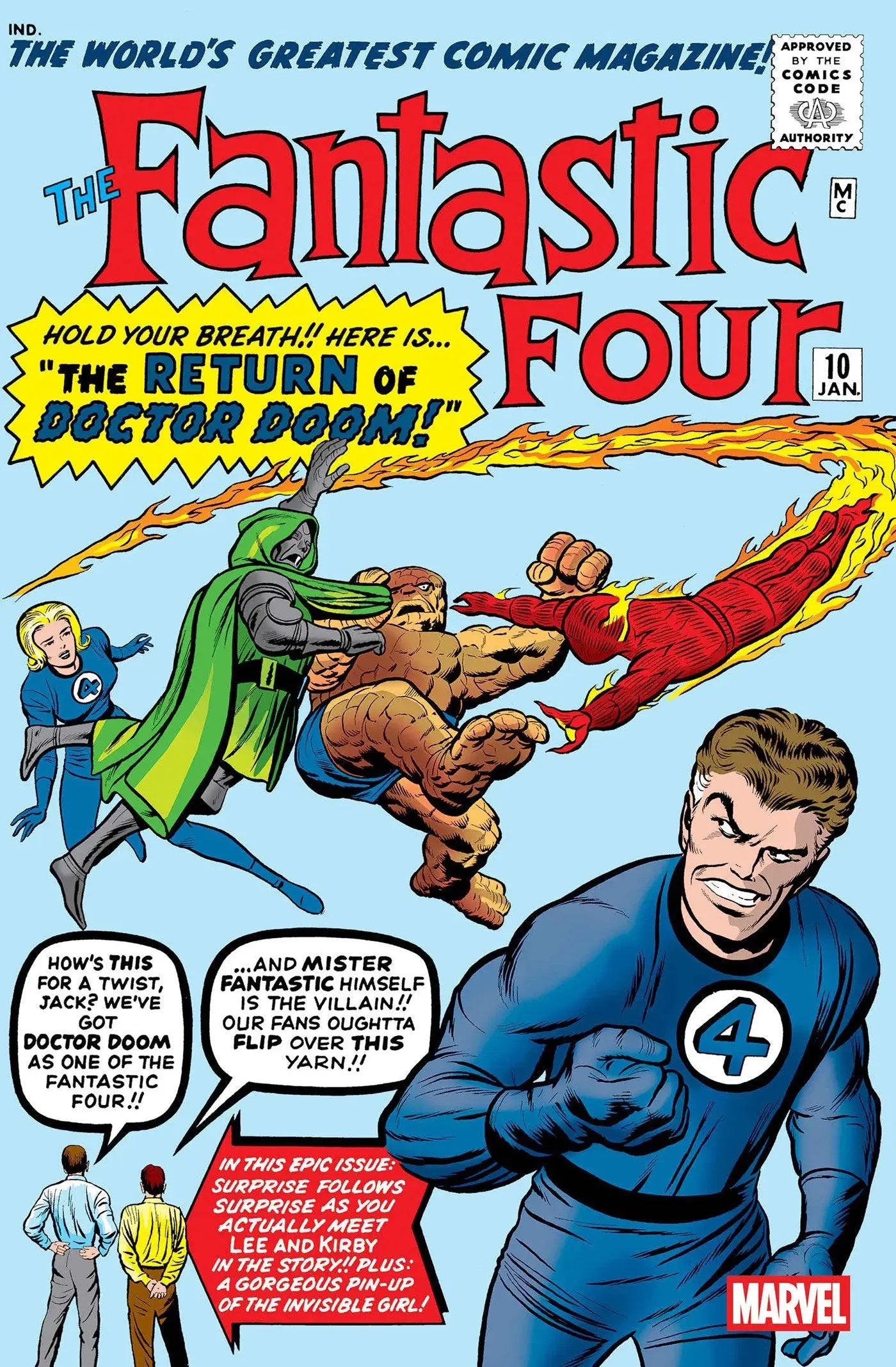 Fantastic Four #10 Facsimile Edition - Comic Book