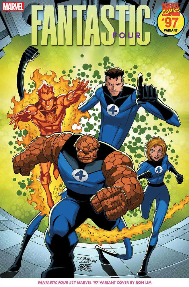 Fantastic Four 17 Ron Lim Marvel 97 Variant - Comic Book