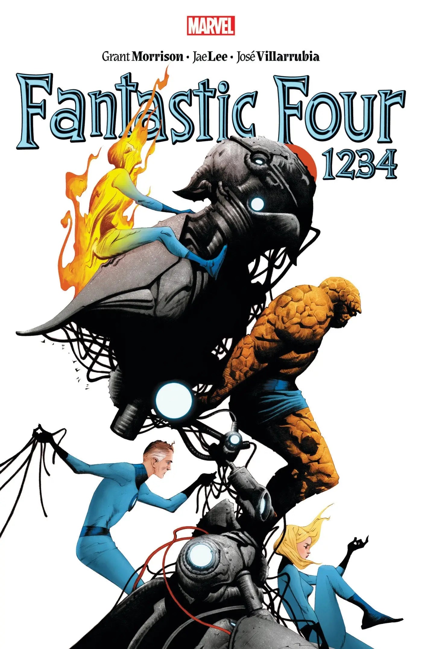 Fantastic Four comic book cover featuring Reed Richards from Fantastic Four By Morrison & Lee