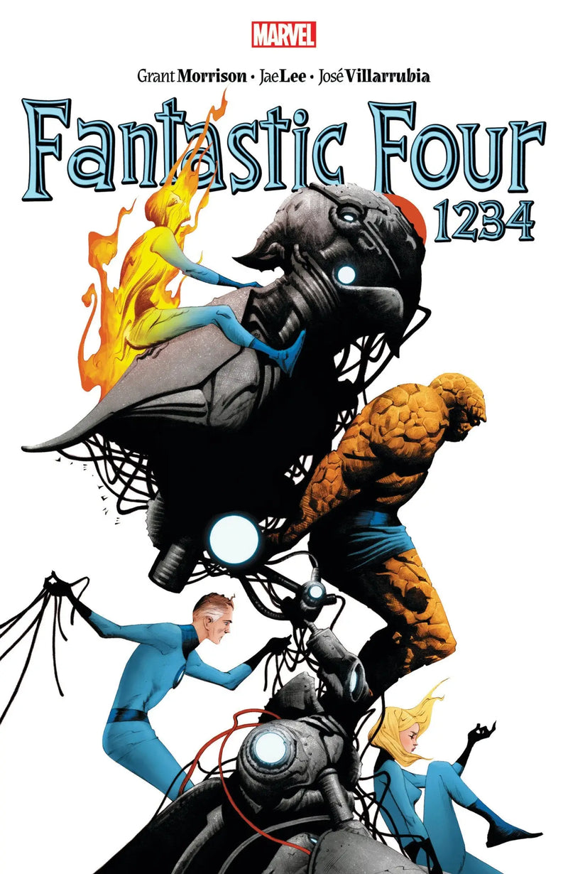 Fantastic Four comic book cover featuring Reed Richards from Fantastic Four By Morrison & Lee