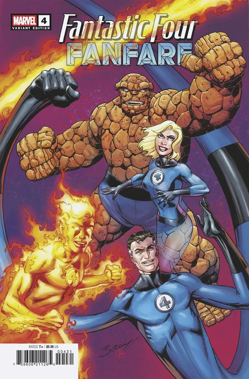Fantastic Four Fanfare #4 Mark Bagley Variant - Comic Book