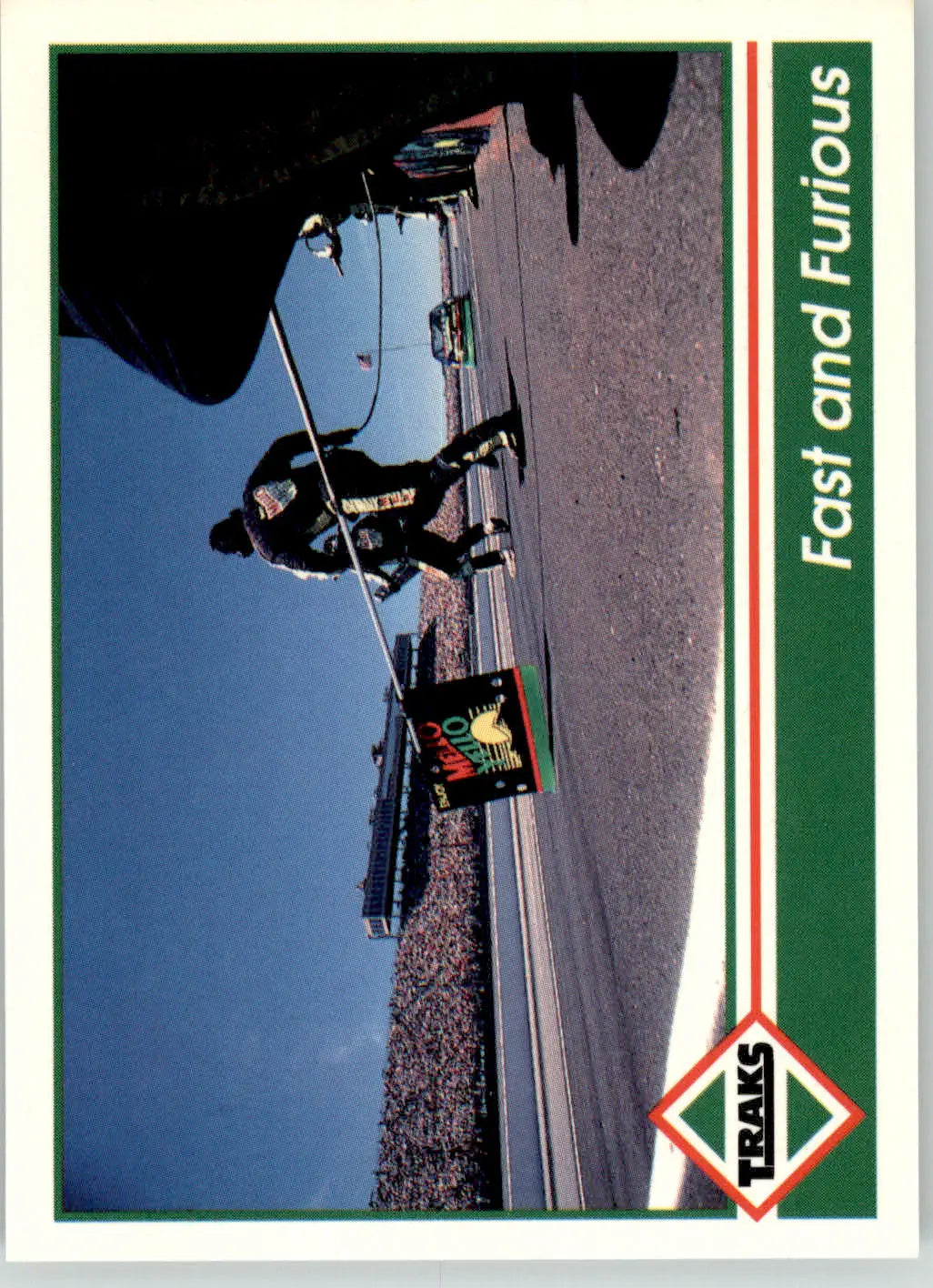 Fast and Furious - 1992 Traks - #196 - Racing - Entertainment Card Single