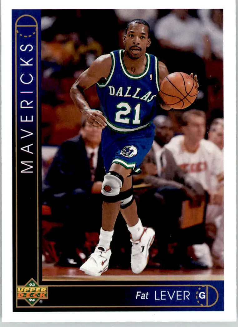 Fat Lever - 1993-94 Upper Deck - #408 - Basketball - Basketball Card Single